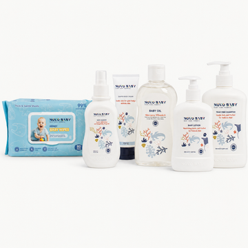 NovoBaby Complete Bundle (80pcs wipes)