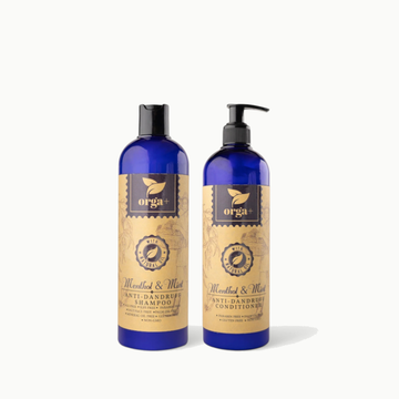 Orga+ Menthol Mint Anti-Dandruff Set